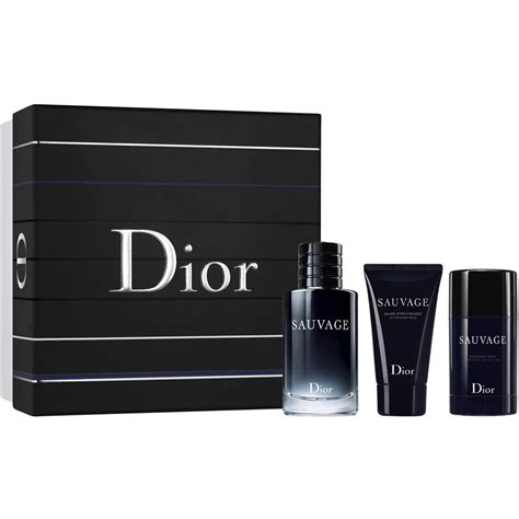 dior sauvage set price|sauvage dior men gift set.